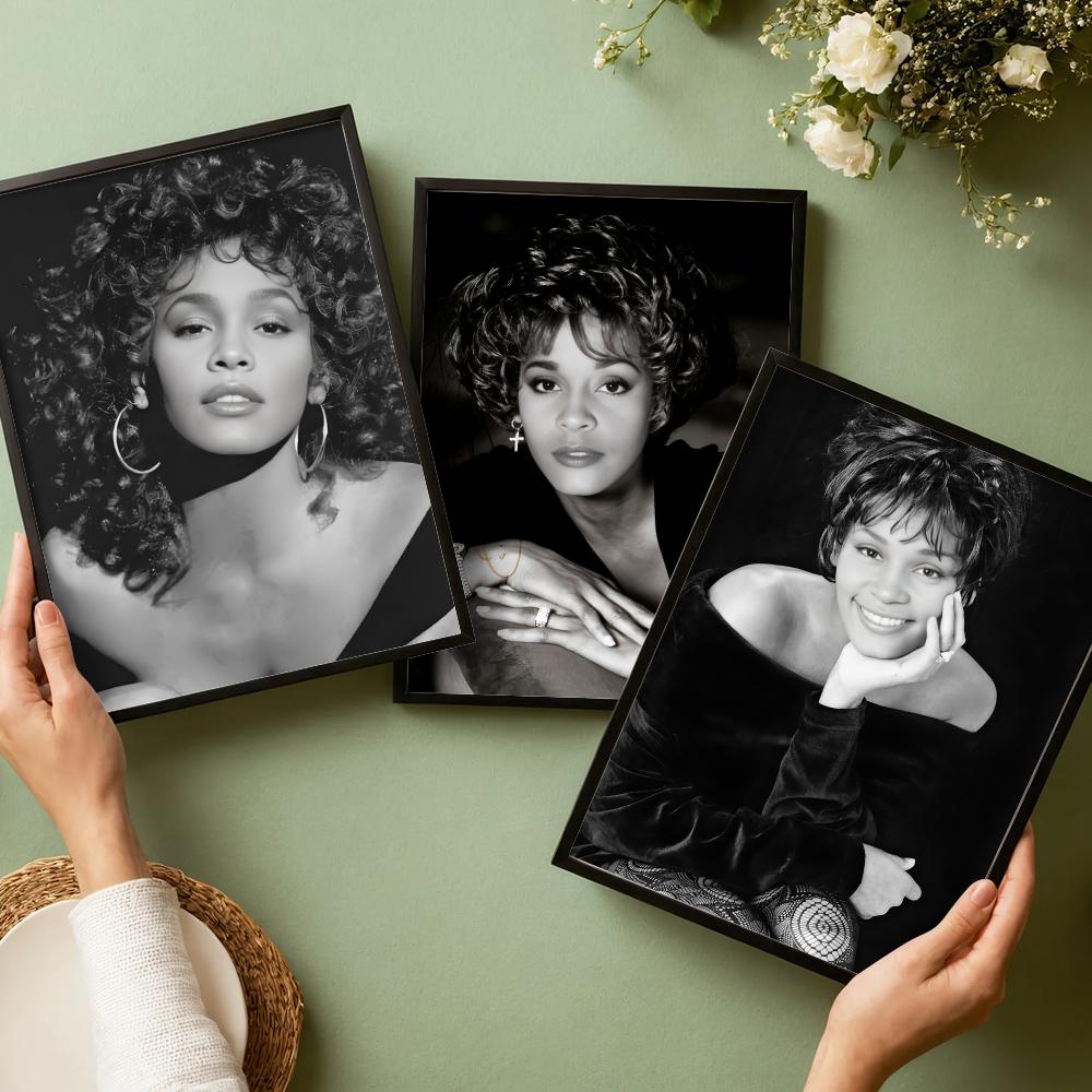 W-Whitney H-Houston Music Post - Home Decor Houston 评论和价格