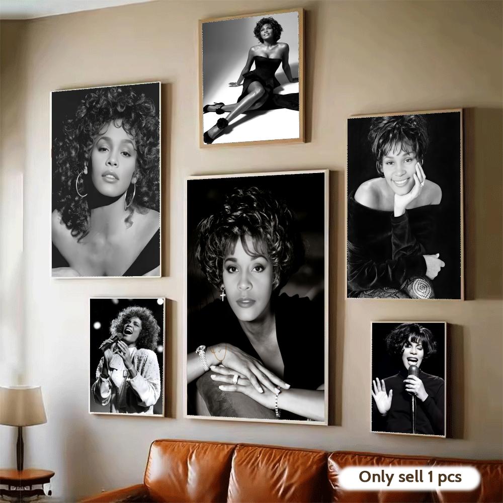 W-Whitney H-Houston Music Post - Home Decor Houston 评论和价格