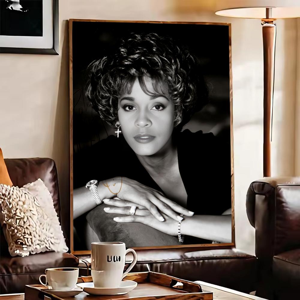 W-Whitney H-Houston Music Post - Home Decor Houston 评论和价格