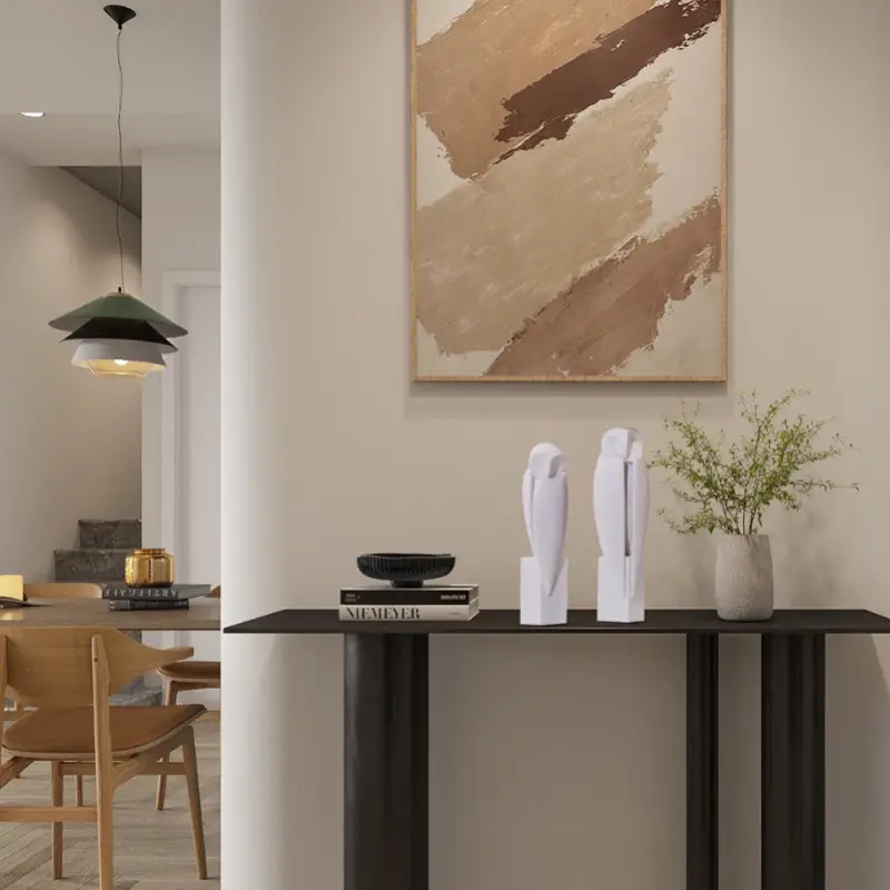 Minimalist Owll Statue Sculptu - Home Decor On Sale 评论和价格