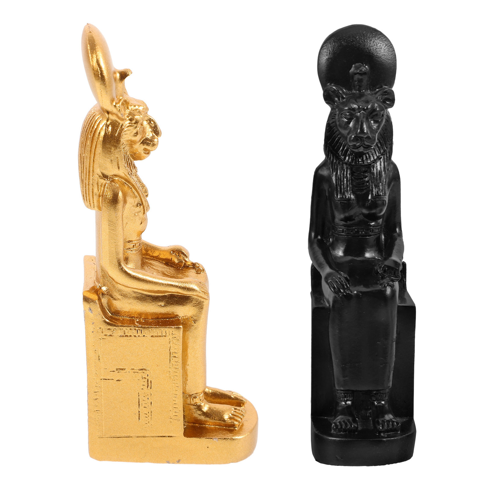 2Pcs Ancient Egypt Resin Sphin - Home Decor Egypt 评论和价格