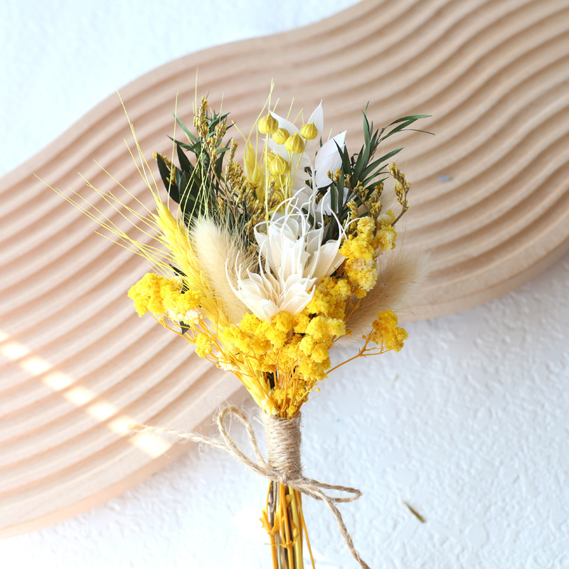 20CM Natural Dried Flower Bouq - Dried Flower Bouquet 评论和价格