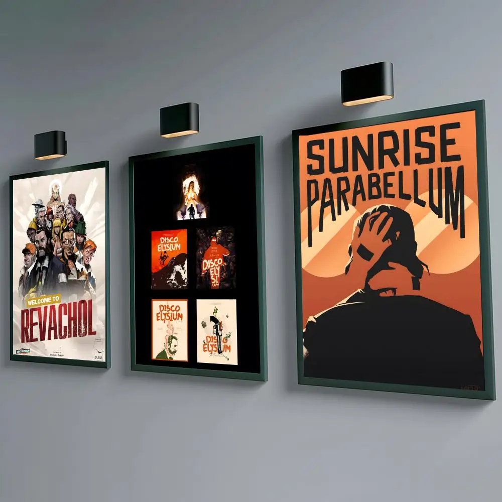 D-Disco Elysium ZA Poster Stic - Home Decor Za 评论和价格